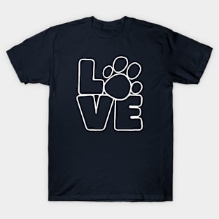 LOVE (outline) T-Shirt